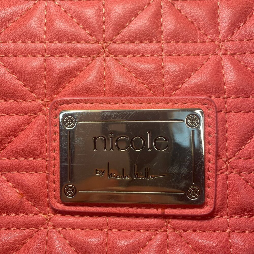 Nicole By Nicole Miller Orange Pink shoulder bag - Picture 2 of 14